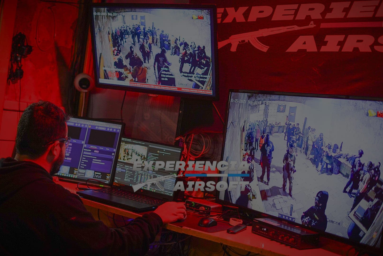 Streams en vivo de partidas de airsoft CQB en YouTube de Experiencia Airsoft
